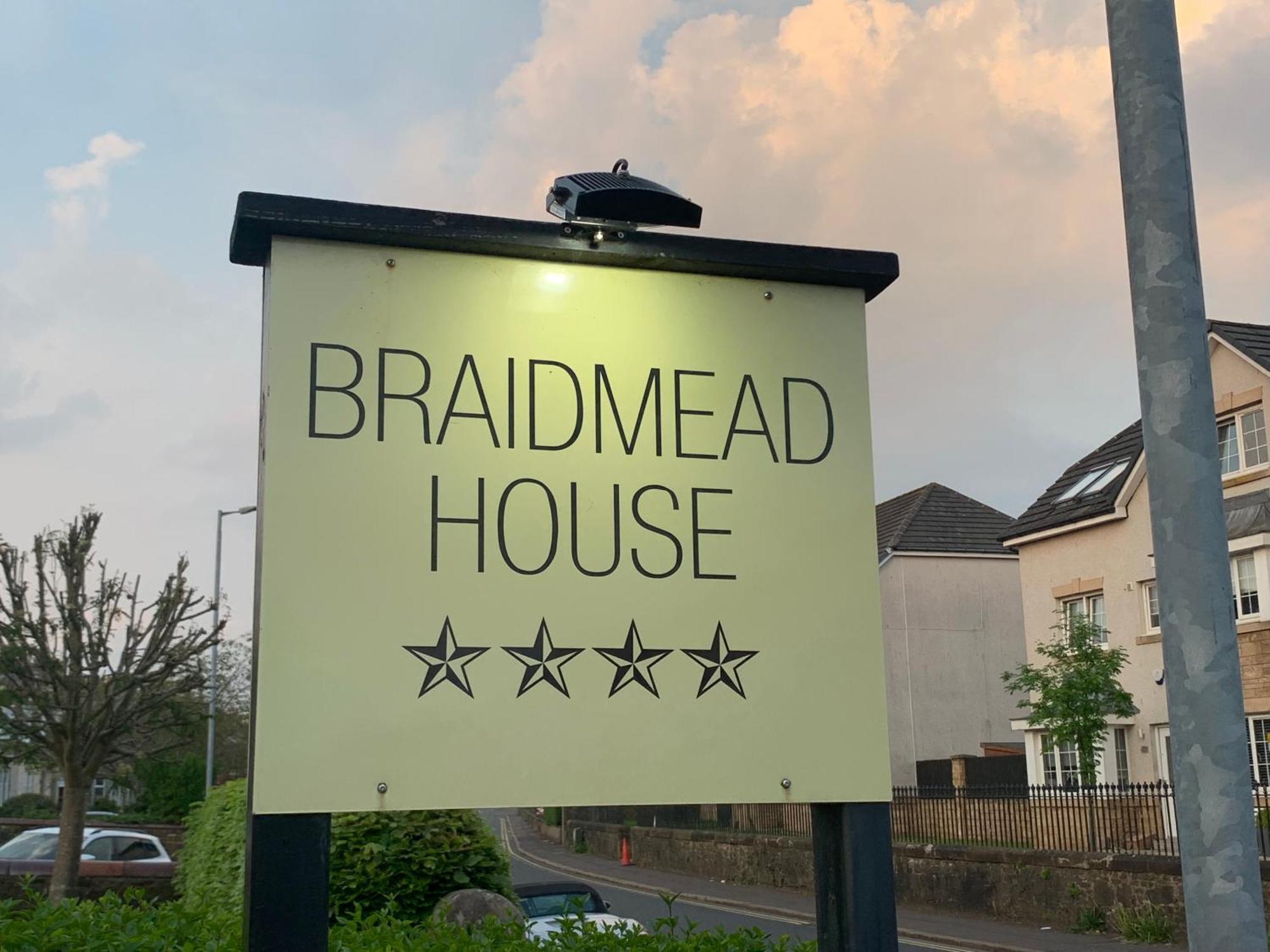 Braidmead House Hotel Irvine  Buitenkant foto